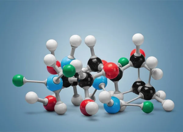 Moleculaire structuurmodel — Stockfoto