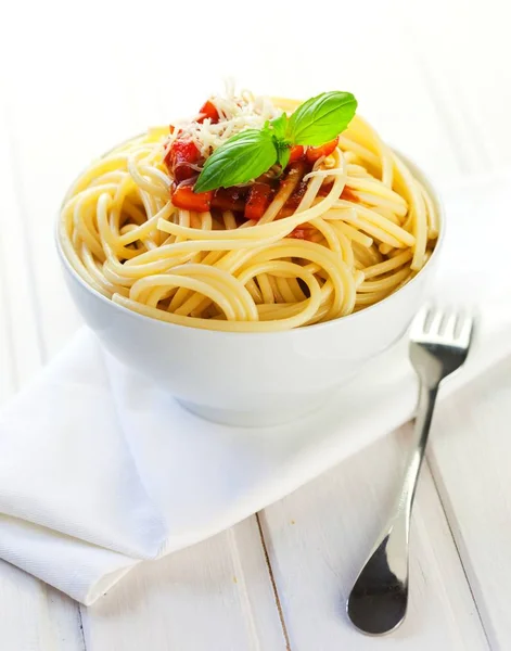 พาสต้าอิตาเลียนอร่อย — ภาพถ่ายสต็อก