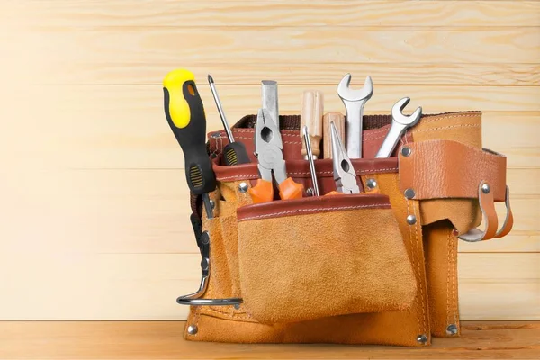 Tool belt with tools — Stock Photo, Image