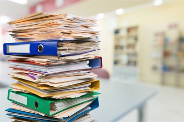 dosya klasörler belgeleri ile 