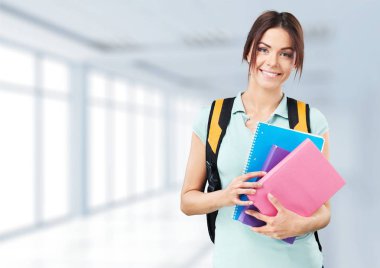 genç kız öğrenci  