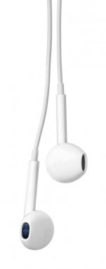 Modern beyaz kulaklık