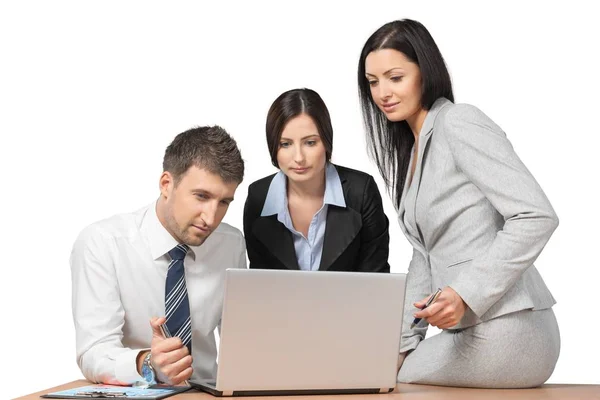 Successful business team working — Stock Photo, Image