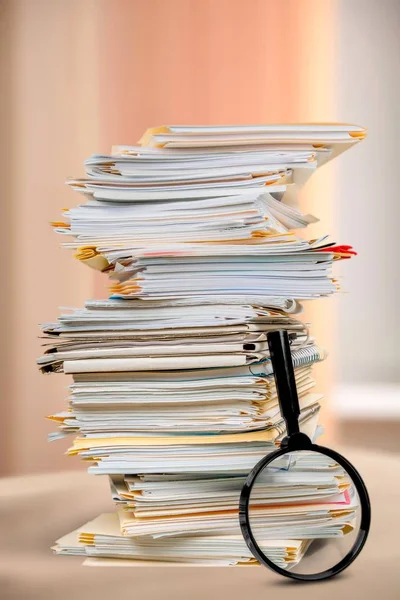 Dossiers de fichiers avec documents — Photo