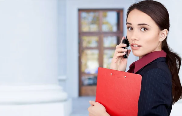 Linda mujer de negocios — Foto de Stock