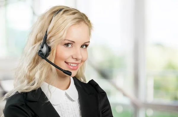 Phone service manager — Stock Photo, Image