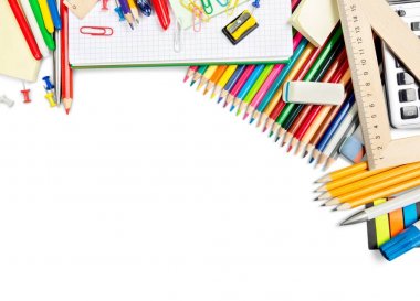 Okul Kırtasiye kompozisyon 