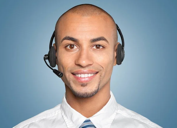 Representante de atendimento ao cliente — Fotografia de Stock