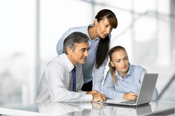 Successful business team working — Stock Photo, Image