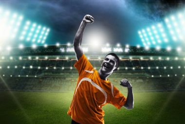 erkek futbolcu