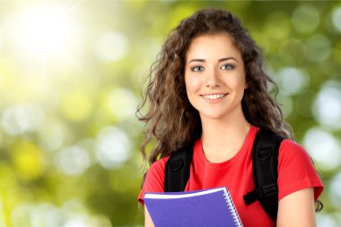 genç kız öğrenci 