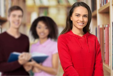 genç kız öğrenci