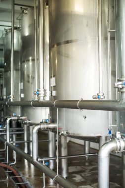 fabrika ekipmanlarının yakın çekim görünümü