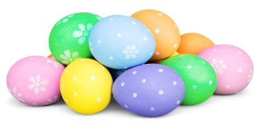 Renkli Paskalya yumurtaları