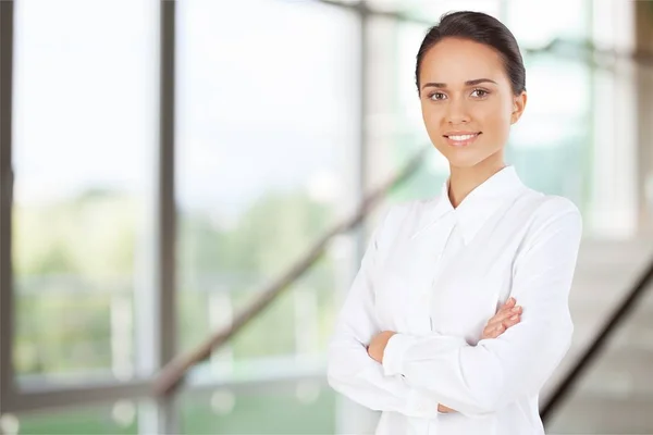 Portrait of young businesswoman — Stock Photo, Image