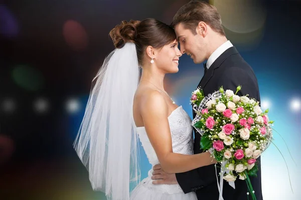 Casado jovem casal — Fotografia de Stock