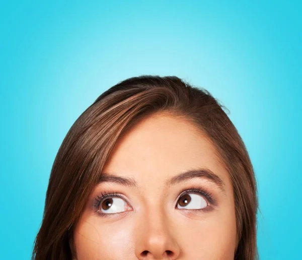 Retrato de joven linda mujer — Foto de Stock