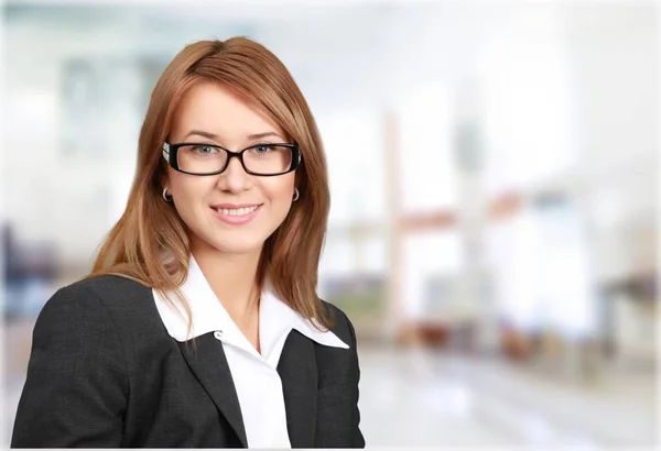 Portrait of a young businesswoman — Stock Photo, Image