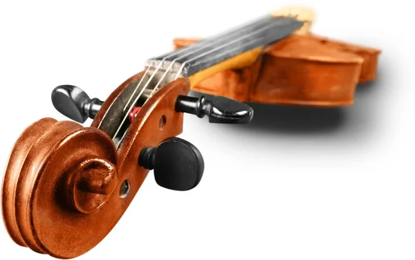 Violino clássico de madeira — Fotografia de Stock