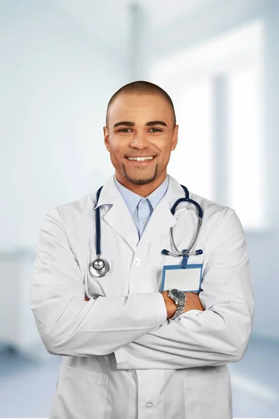 Bonito médico masculino — Fotografia de Stock