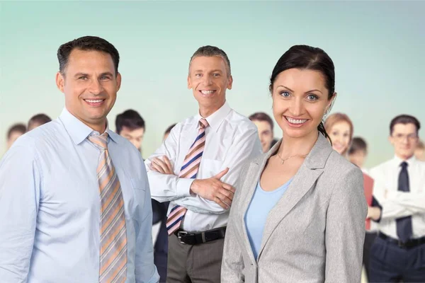 Group of confident businesspeople — Stock Photo, Image