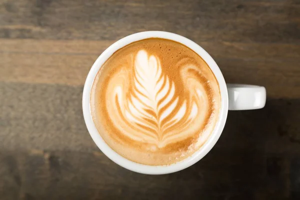 Xícara de café com leite — Fotografia de Stock