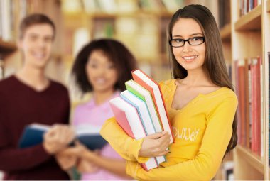 genç kız öğrenci