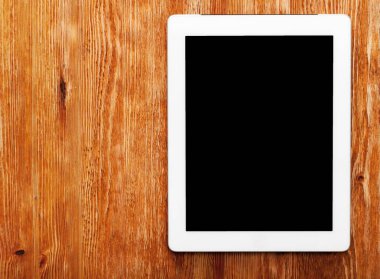 Tablo üzerinde dijital tablet