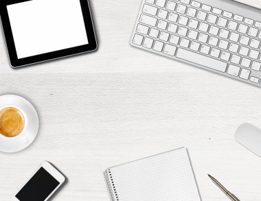 Bilgisayar klavye işyeri ve Kupası