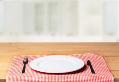 plaka, forl ve bıçak