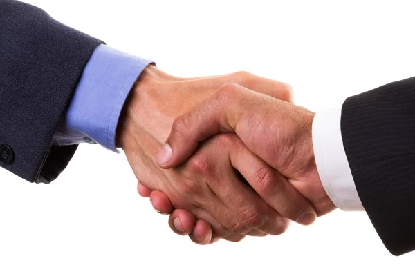 Business handshake and business people — Stock Photo, Image