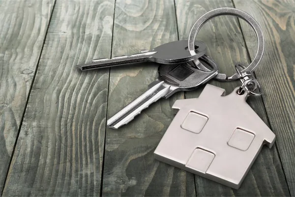 Duas chaves da casa — Fotografia de Stock