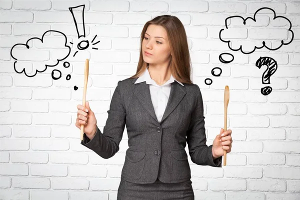 Portrait of young businesswoman — Stock Photo, Image