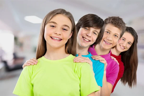 Group of happy Students — Stock Photo, Image