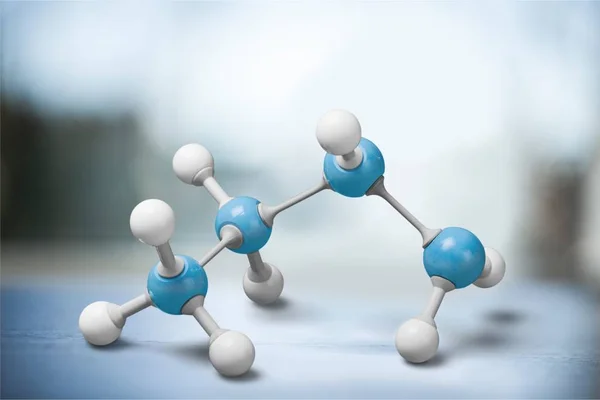 Modelo de estrutura molecular — Fotografia de Stock