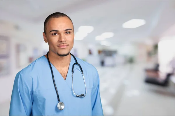 Retrato médico bonito — Fotografia de Stock