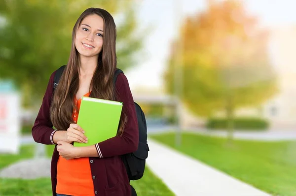 Joven estudiante femenina —  Fotos de Stock