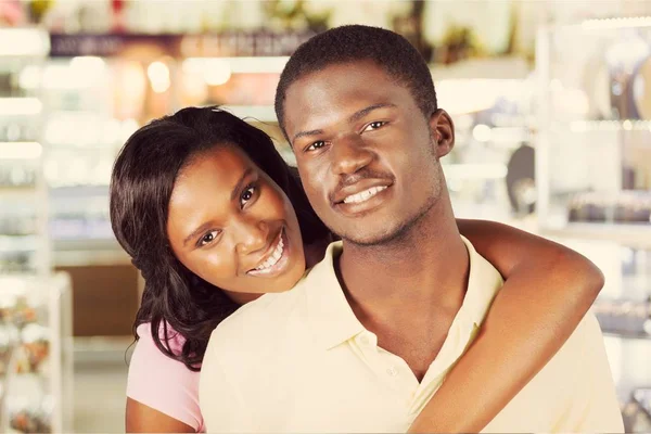 Young african couple — Stock Photo, Image