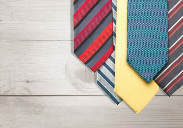 Красочные галстуки — стоковое фото