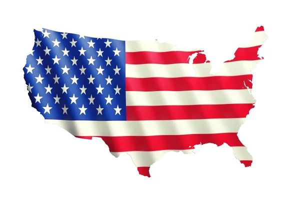 Unated stated of America Flag — Stock Photo, Image