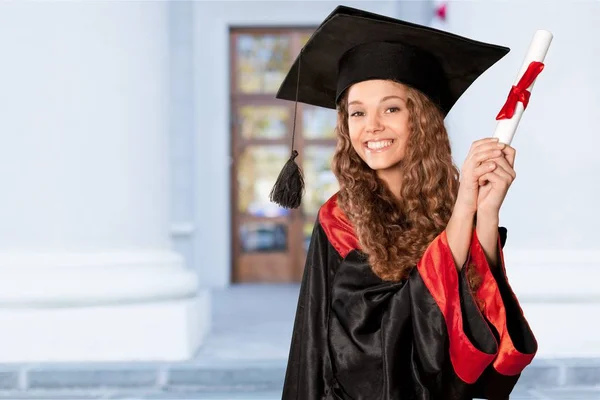 Jonge vrouwelijke student — Stockfoto