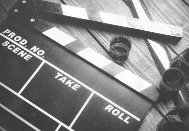 Film clapper şablonu