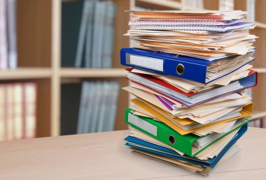 dosya klasörler belgeleri ile 