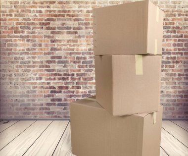 farklı karton kutular