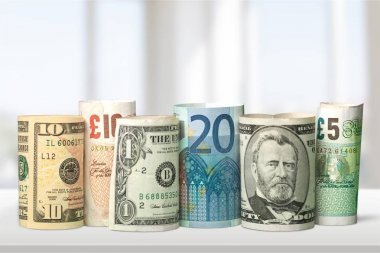 farklı para birimi banknotlar