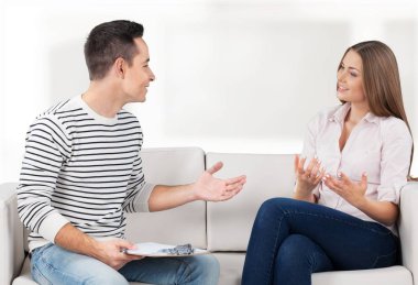 Genç çiftin birlikte 