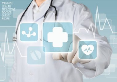 Doktor adam stetoskop ile