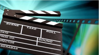 Film clapper şablonu