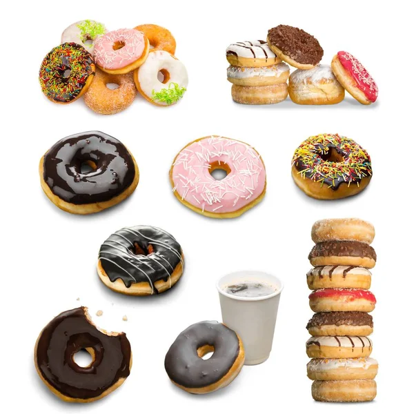 Deliciosos donuts envidraçados — Fotografia de Stock