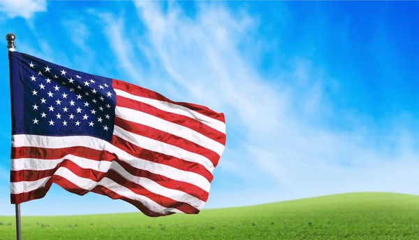 Fondo de bandera de Estados Unidos . — Foto de Stock